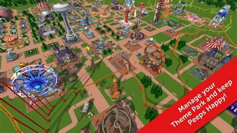 RollerCoaster Tycoon Touch Build Your Theme Park Ver. 3.2.1 MOD APK